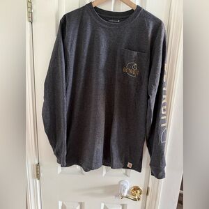 Carhartt Detroit Men’s Medium Relaxed Long Sleeve T Shirt